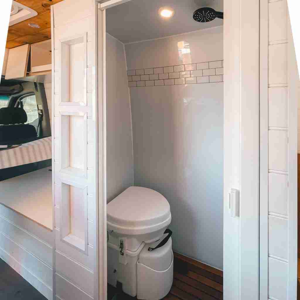 How to Build a Camper Van with Bathroom and Composting Toilet - (2021)