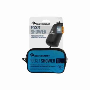 small pocket shower